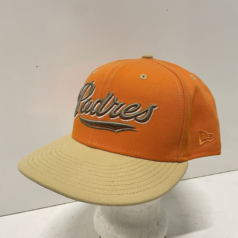 New Era Padres 50th Anniversary Pecan Copper Two Tone 59Fifty 7 3/4 Fitted Hat